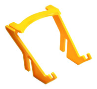 1 ST Biodling Honung Gallon Hinkhållare Plastfäste Rack Ram Grip Lift Bin Verktyg Apicultura Utrustning Tillbehör gul