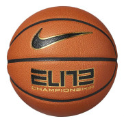 Nike Basketball Elite Tournament 8 Panel Amber/Black Size 7