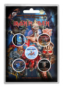 Iron Maiden Albums märkesmärke (5 st)