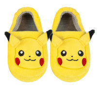 Pokemon Barn/Kids Pikachu 3D Ansiktskaraktär Tofflor