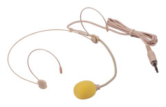 Bra kvalitet Headset Mikrofon Kondensator Mic 3,5 mm rätvinkligt gränssnitt för trådlös Bodypack 3.5mm Outside Thread Plug