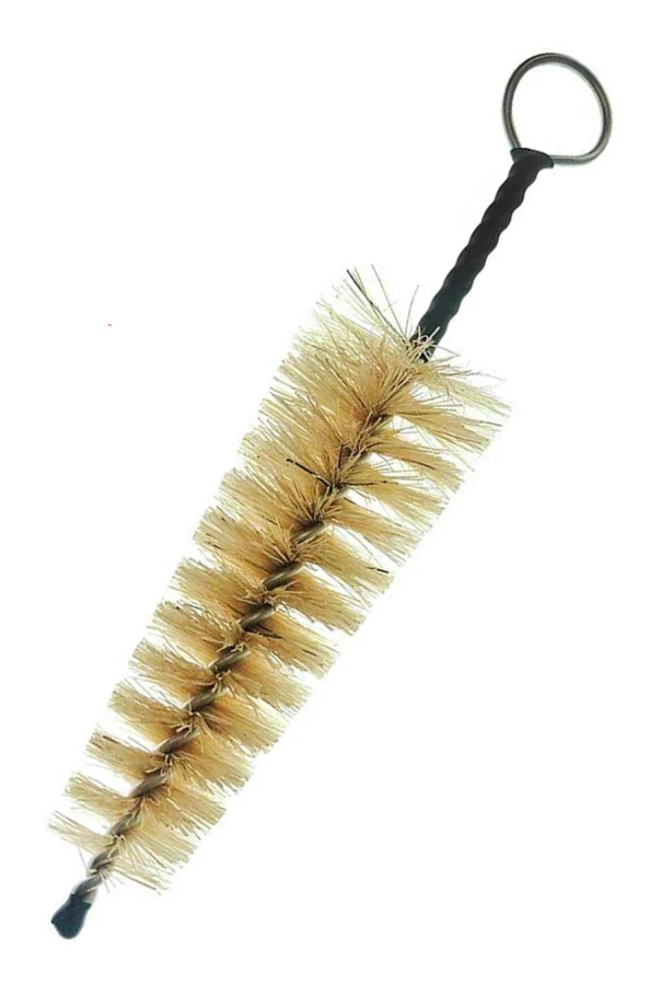 Munstyckesrengöringsborste Metallhandtag Borst Sax Trumpet Klarinett Munstyckesrengöringsborstar flerfärgad