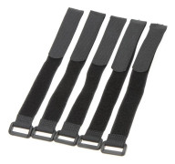 10 st Stark RC-batteri Antisladd kabelbindningsremmar 26*2cm 10 pcs svart