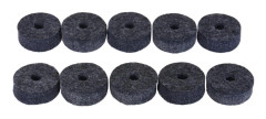 10 st Cymbal Filt Crash Cymbal Clutch Filt Trumset Cymbal Stand Filt