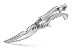 Heavy Duty Kökssax i rostfritt stål Sax Skärare Professionell Kyckling Ben Kött Fisk Kalkon Grönsaker Sax