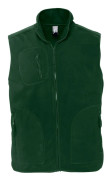 SOLS Norge Unisex Anti-Pill Fleece Bodywarmer / Väst M skogsgrön färg