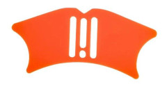 Silikon Nose Make Up Aid Nose Shadows Makeup Tool Professionell eyeliner Make-up Stenciler Kosmetiska hjälpreparationsverktyg orange