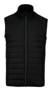 Proact Mens Twin Fabric Sports Gilet S svart