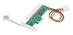 PCI Express till PCI Adapterkort PCI-E till PCI Konverterare med 4-pin Strömförsörjning
