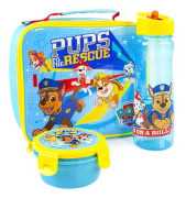 Paw Patrol Barnens/Barnens Räddningspatrullen Lunchväska Set (3-pack) Blue/Yellow One Size