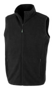 Resultat Äkta återvunnen herr Polarthermic Fleece Body Warmer XS svart