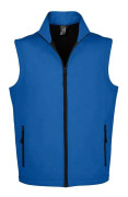 SOLS Herr Race Softshell Body Warmer XXL kungsblå färg