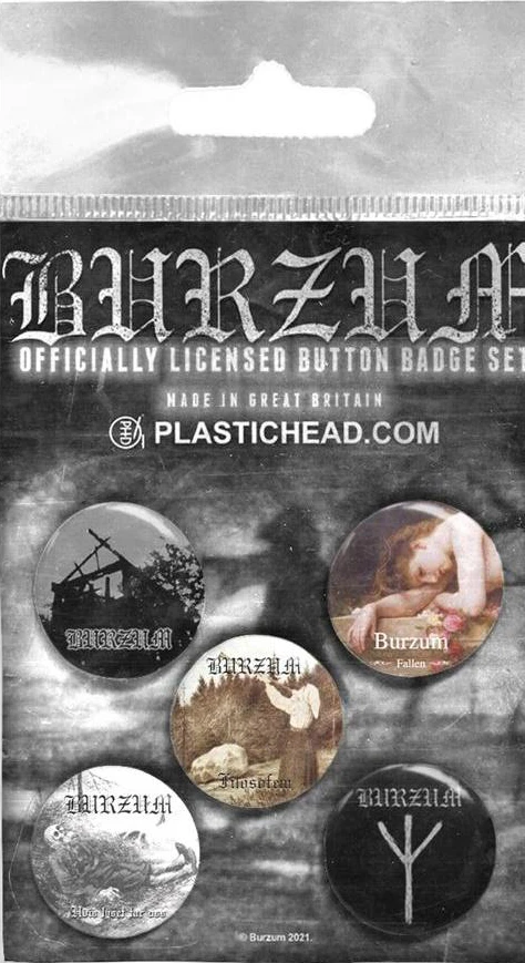 Burzum Logo Märkeset (5-pack)