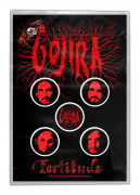 Gojira Sats med märken för mod (5 st)