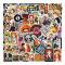 100 st One Piece klistermärken