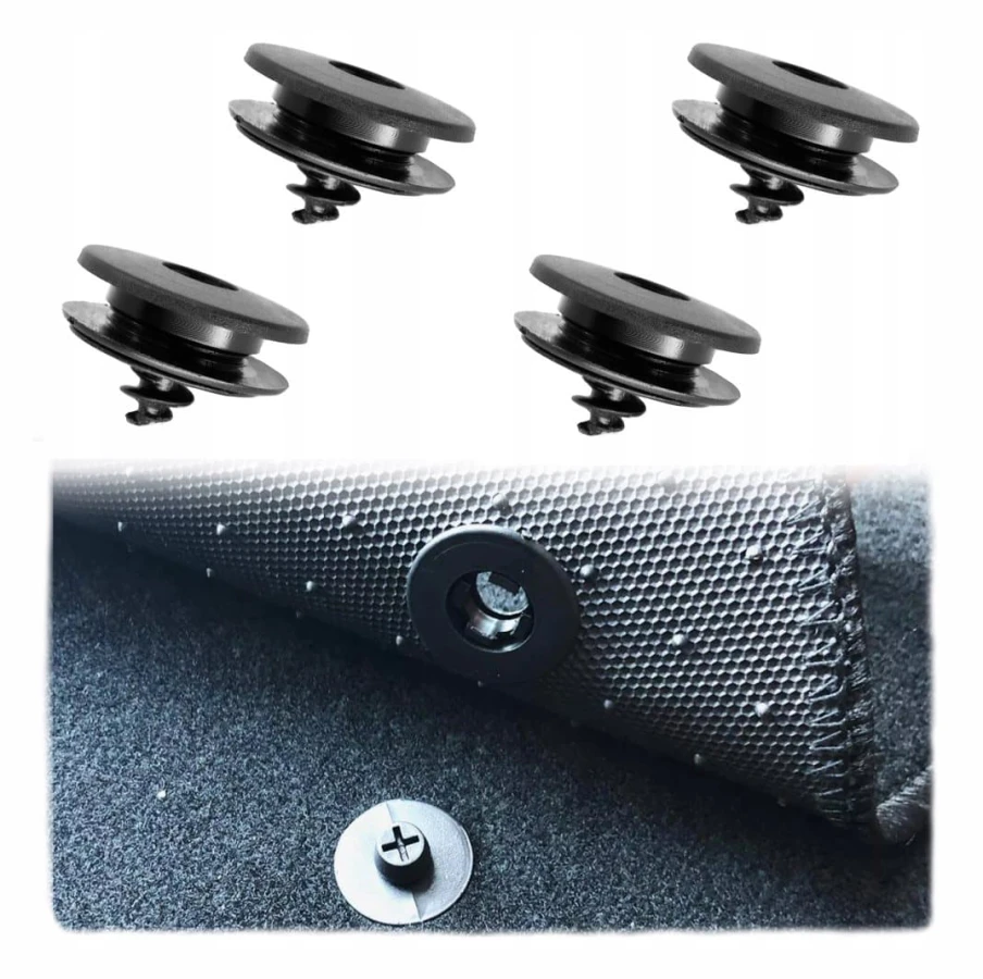 4X KLIPS, STOPPER, KLIPS, SKRUV FÖR MATTOR, UNIVERSAL