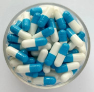 1000 stycken tomma hårda lösa gelatin kapslar storlek 0# Gel medicin en storlek