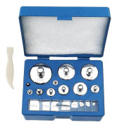 19Pcs Calibration Weight Tools, Calibration Weight, With 1 Pcs Tweezer 10Mg to 200G Balance, Weight