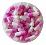 1000 stycken tomma hårda lösa gelatin kapslar storlek 0# Gel medicin en storlek