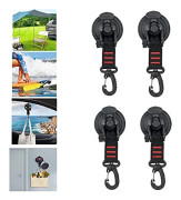 Camping sugpropp, 4 kraftfulla sugproppskrokar för campingtält