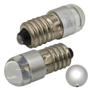 2 st E10 LED-lampa 6-30V CREE för ficklampor