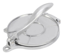 Tortillapress i aluminiumlegering, Flapjackmaskin, Crepemaskin, Pannkaksmaskin, Gjutna aluminiumtortillas, Hemgjorda pannkakor