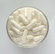1000 st tomma hårda lösa gelatinkapslar storlek 0# Gel medicin en storlek Helt vita stängningar All white cloes