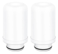 Vattenfilter Ersättningspatroner, Keramisk Filter Ersättning, Kranfiltreringssystem, Aktivt Kolfilter, (Keramisk Filterpatron x 2)
