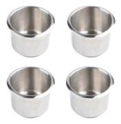 4 st Universal Marine Båthållare 68x55mm Rostfritt Stål Infällbar Dryckeshållare för Pokerbord Soffa-FA-