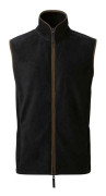 Premier Man Artisan Fleece överdimensionerad väst XL brun/svart