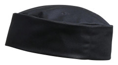 Premier Turn-Up Chefs Hat (2-pack) L Svart Black L