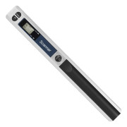 Bärbar handhållen stav trådlös skanner A4-storlek 900DPI JPGPDF-format LCD-skärm med skydd silver