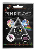 Pink Floyd Prism Badge Set (5 st)