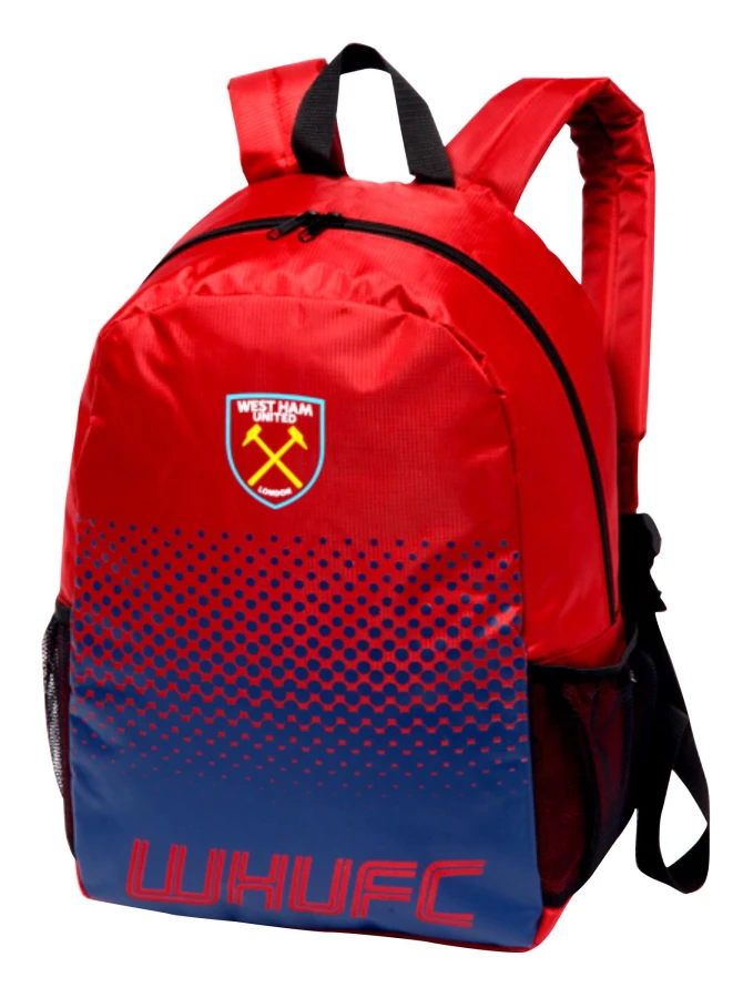 West Ham United FC Ryggsäck med blekt design och klubbmärke