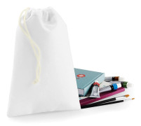 Bagbase Sublimation Stuff Bag (4 storlekar) (paket med 2) XS vit