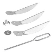 18,5-tums Grillar One-Touch Rengöringssystem Kit, för 7443 90719 Kolgrill/Kittelgrillar Ersättning