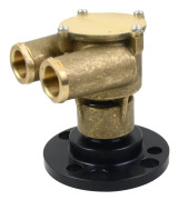 Råvattenhavspump, bronsmaterial, V8-motor kompatibel, höjd 14 cm, vikt 1,65 kg