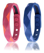 Antistatiskt armband, silikonarmband med negativa joner, för lymfdränage och viktminskning, justerbart sportarmband