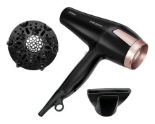 Hårtork MPM MSW-24, svart/rosa