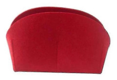 Passar för Alma Bb Insatsväskor Organizer Smink Handväska Organizer Rese Inner Plånbok Bärbar Kosmetisk Basformare Skal Organizer Red Alma BB