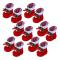 12 Pieces Christmas Decorations, Christmas Hanging Decorations with Christmas Patterns