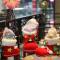 12 Pieces Christmas Decorations, Christmas Hanging Decorations with Christmas Patterns