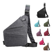 2024 Ny Wander Stöldskydd Resväska Sling Bag Resväska Sky Blue