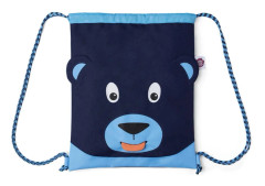 Sportryggsäck - Affenzahn - Gymbag Björn - Blå - 29x36 cm - 140 g