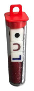 L C R Vänster Center Höger Tärningsspel L R C Fodral med Marker & Tärningar Brädspel Leksaker, 100% Nytt red