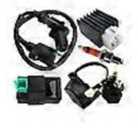 Tändspole Solenoidrelä Spänningsregulator 5-PIN CDI Box Tändstift för 50Cc 70Cc 90Cc 110Cc 125Cc Go Kart Dirt Bike p20241126153