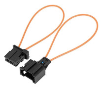 1 Set Bil Fiber Optisk Optisk Loop Kabel Bypass Kontakt Hane Hona Ersättning