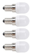 10 st E14 LED-lampa Rostfritt stål 1,5W 220V för ljuskrona Takskåp Väggbordslampor【YD】