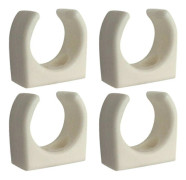 KZQ-4st Nylon Stay Clip Båtkrok Clip Kompatibel med Storlek 1-1/4 Tum Diameter Per Set UV Marin Tillbehör Ya