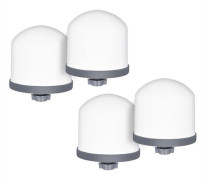 4-pack Keramiska Ersättningsfilter för Vattenfilter, 0,2 till 0,5 Mikron, för Bänkskivor och Portabla Vattenrenare
